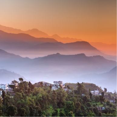 Sunrise excursion to Sarangkot