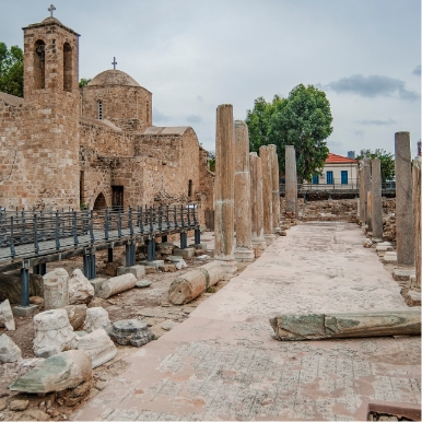 Roman city of Jerash and Crusader