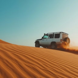 Jeep safari over the Sand Dunes