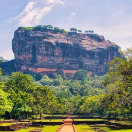 Iconic Sigiriya Lion Rock Fortress