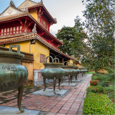 Rickshaw tour of Imperial City of Hue