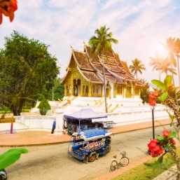 Explore Luang Prabang, a UNESCO World Heritage town by vintage tuk-tuk