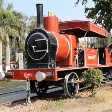 Railway museum visit in Delhi