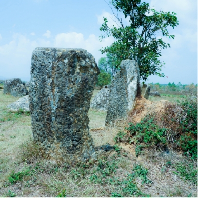 Mysterious Menhirs (standing stones) at Hintang