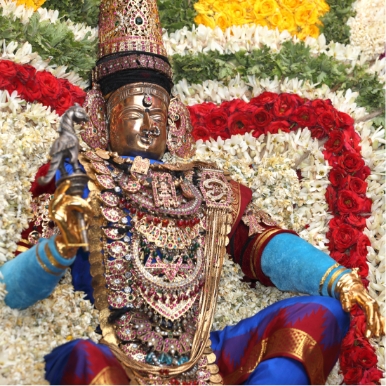 Evening witness Closing Ceremony at Meenakshi Temple at Madurai